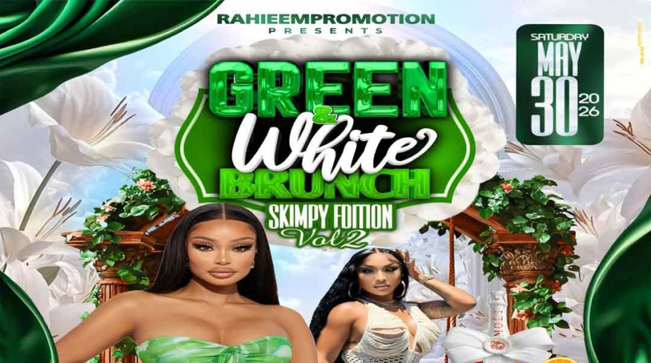 Green and White Brunch